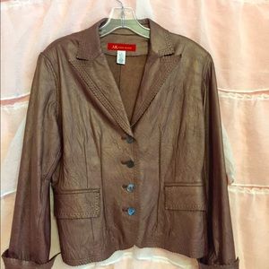 Ann Klein Leather Jacket