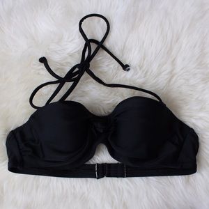 Aerie Daisy Bandeau Bikini Top