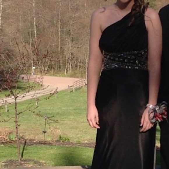 Black Prom Dress - Picture 2 of 3