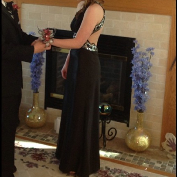Black Prom Dress - Picture 3 of 3