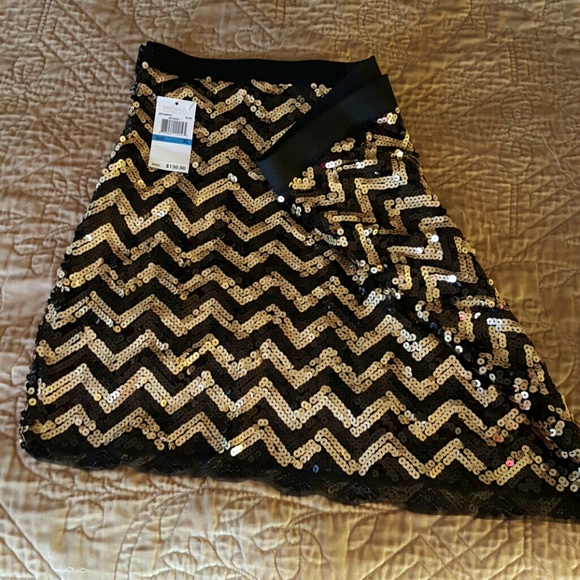 Sold-MICHEAL MICHEAL KORS SEQUENCE SKIRT(SOLD} - Picture 1 of 4