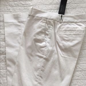 Banana Republic white "Hampton" pant