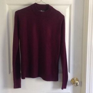 Sag Harbor Petites plum mock turtleneck sweater PS