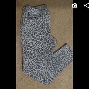 Cheetah Print Skinny Jeans