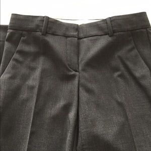 Theory gray wool slacks