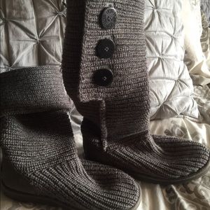 UGG sweater boots