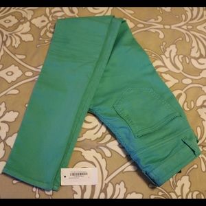Skin Tight Mint Jeggings