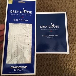 🎀Grey goose golf set with bag 🎀