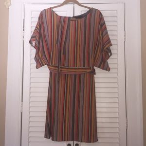 Stripped BCBG dress