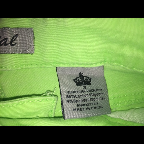 Green Shorts - Picture 2 of 2