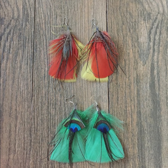 Feather Earrings