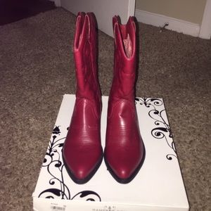 Red Rampage Cowboy Boots