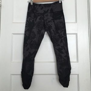 Lululemon Discontinued Floral Running Pants