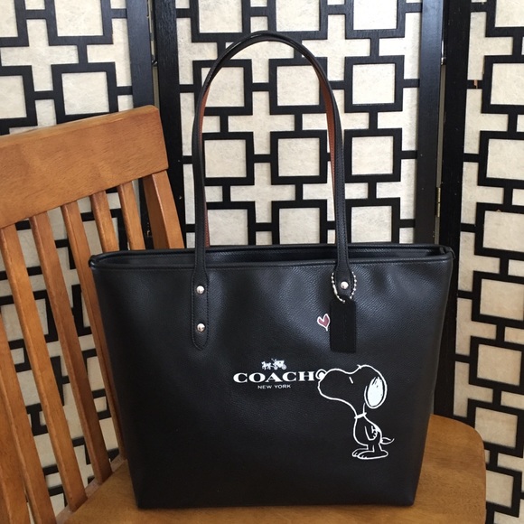 Coach Handbags - Coach Snoopy Black Limited Edition bag