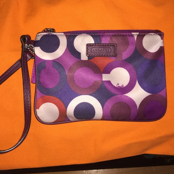 Coach wristlet