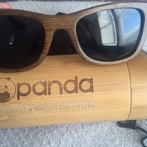Panda Bamboo Sunglasses