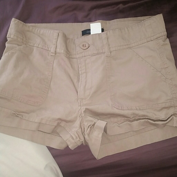 Spandex- like shorts