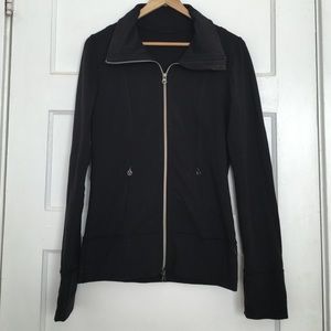 Lululemon Black Zip Up Sweatshirt
