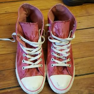 Vintage tye dye converse sneakers
