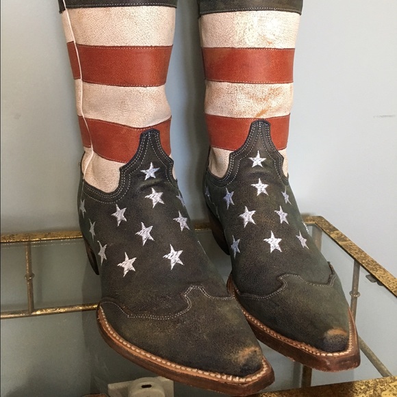 Roper American Flag Boots