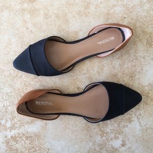 Black & Brown Flats