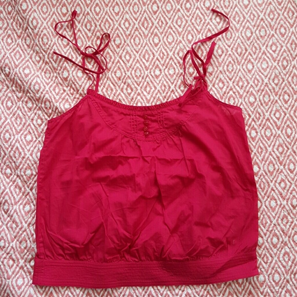 DONATED Mark Jacob's pink tie strap tank