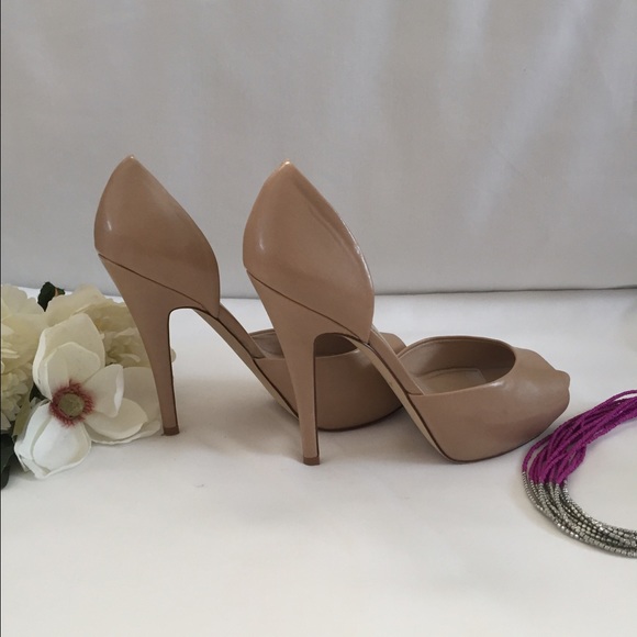 Nude peep toe pumps 🔸ALDO 4.5" heel
