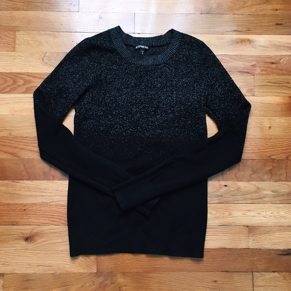 Black Sparkly Sweater