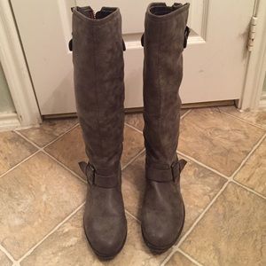 Madden Girl Embellished Boots 8.5