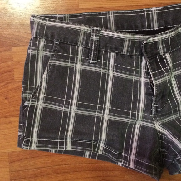 Plaid Hurley shorts