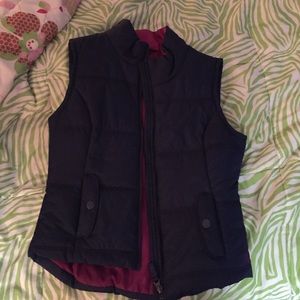 NEVER WORN NAVY VEST
