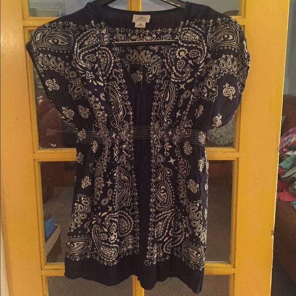 Ariat, handkerchief pattern, tunic