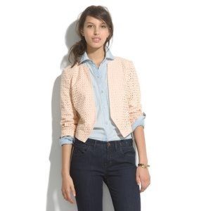 Madewell Soft Cream/Peach Blazer