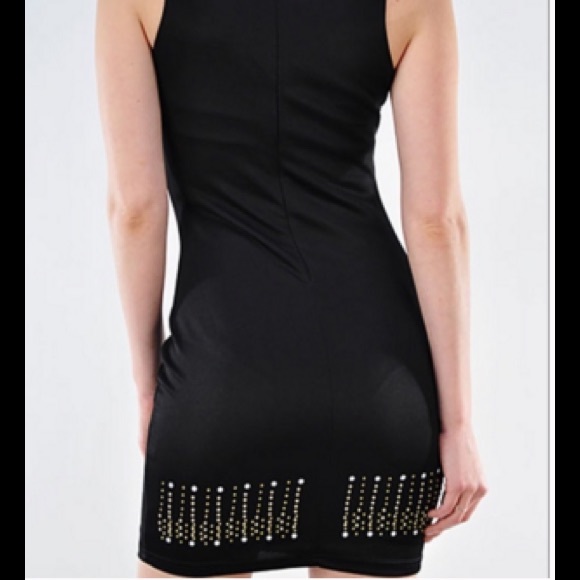 GOLD STUDDED LBD - Picture 4 of 4