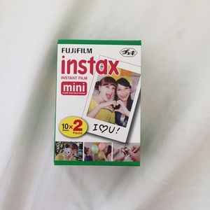 INSTAX mini film 2 packs!