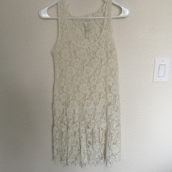 Free People lace slip