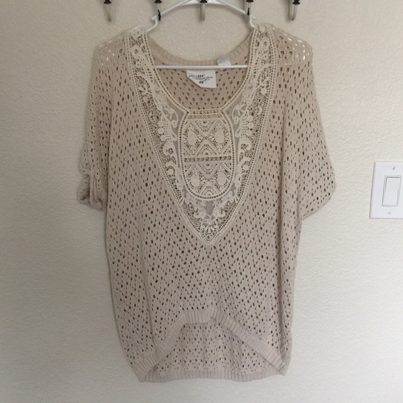 H&M boho knitted top