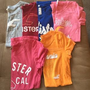 Hollister tshirt bundle