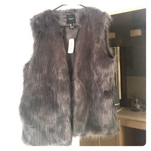 Forever 21 Faux fur Vest