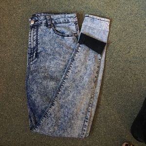 Acid Wash Jeans