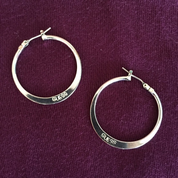 Guess sterling silver earrings
