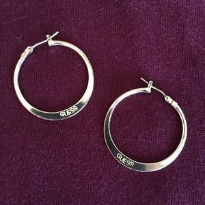Guess sterling silver earrings
