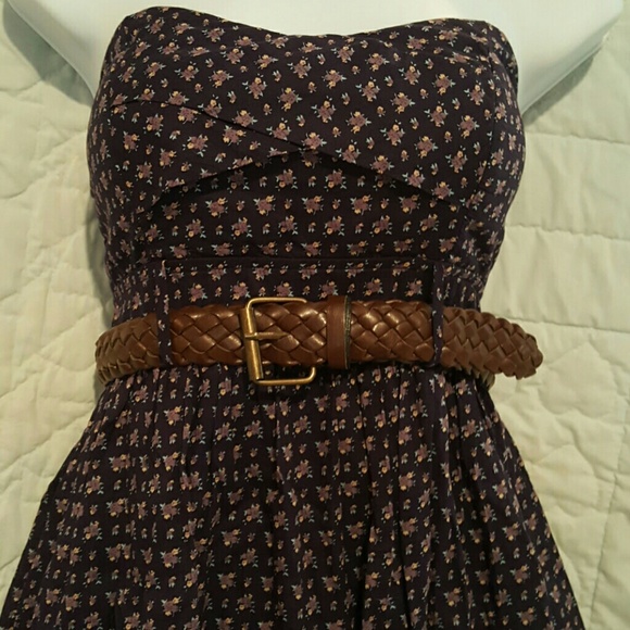 City Triangles strapless dress w/ belt - Picture 2 of 2