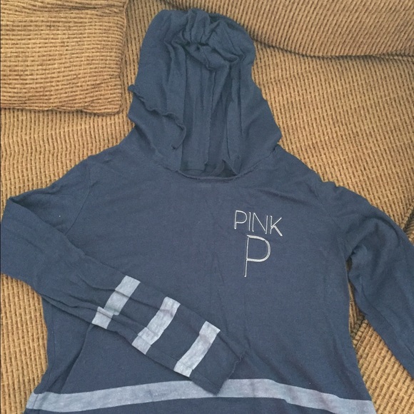 Pink lightweight hoodie