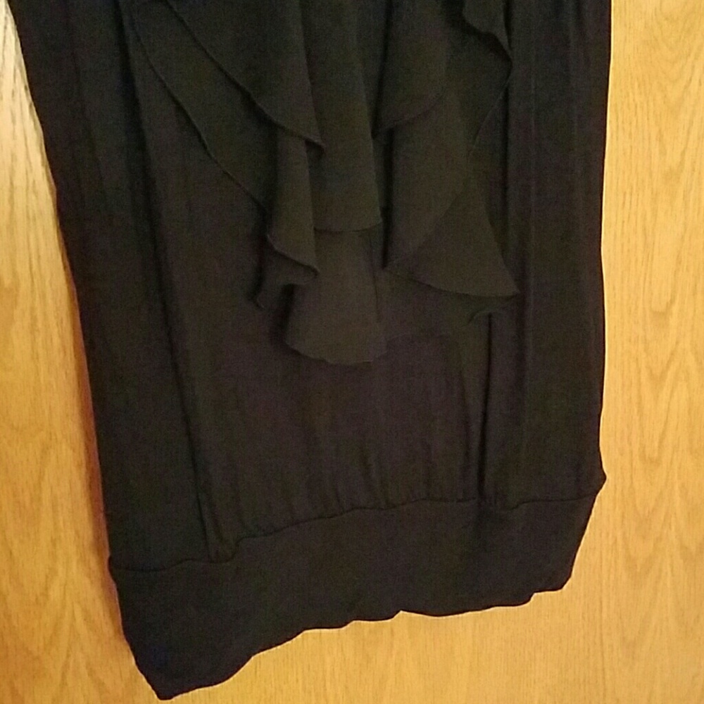 Express Black Ruffle Cami - Picture 5 of 5