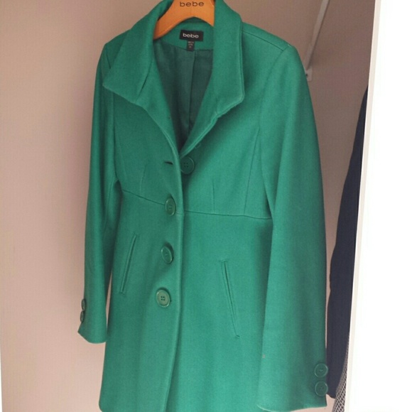 Lovely Green BEBE COAT
