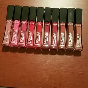 L'oreal Pro Matte Glosses All 10