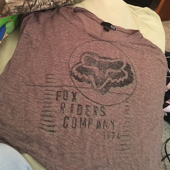 fox loose fit tee