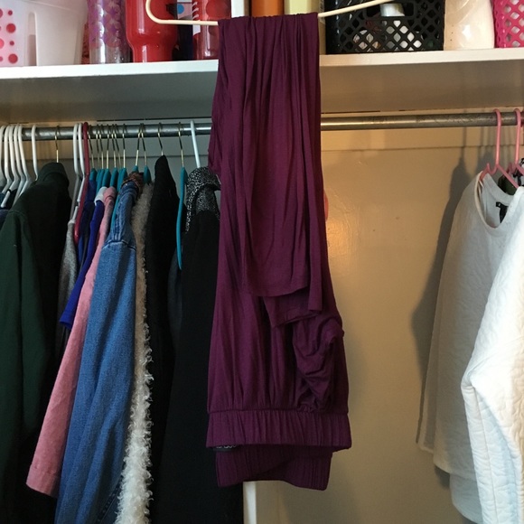 Plum Joggers