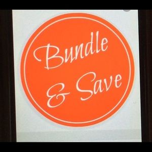 Bundle discount 15% off 3 items